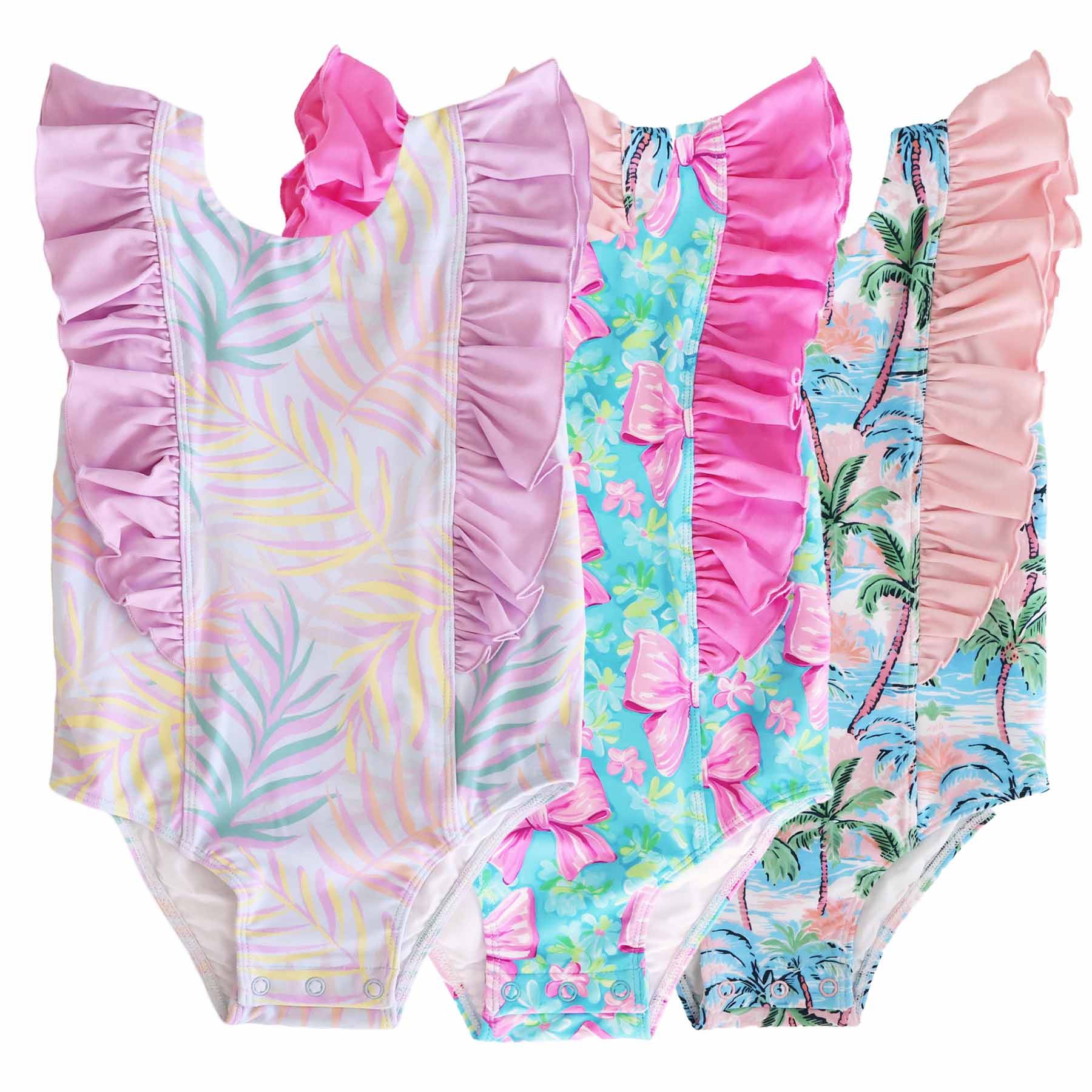 Double Ruffle One Piece | Best Sellers | Caden Lane