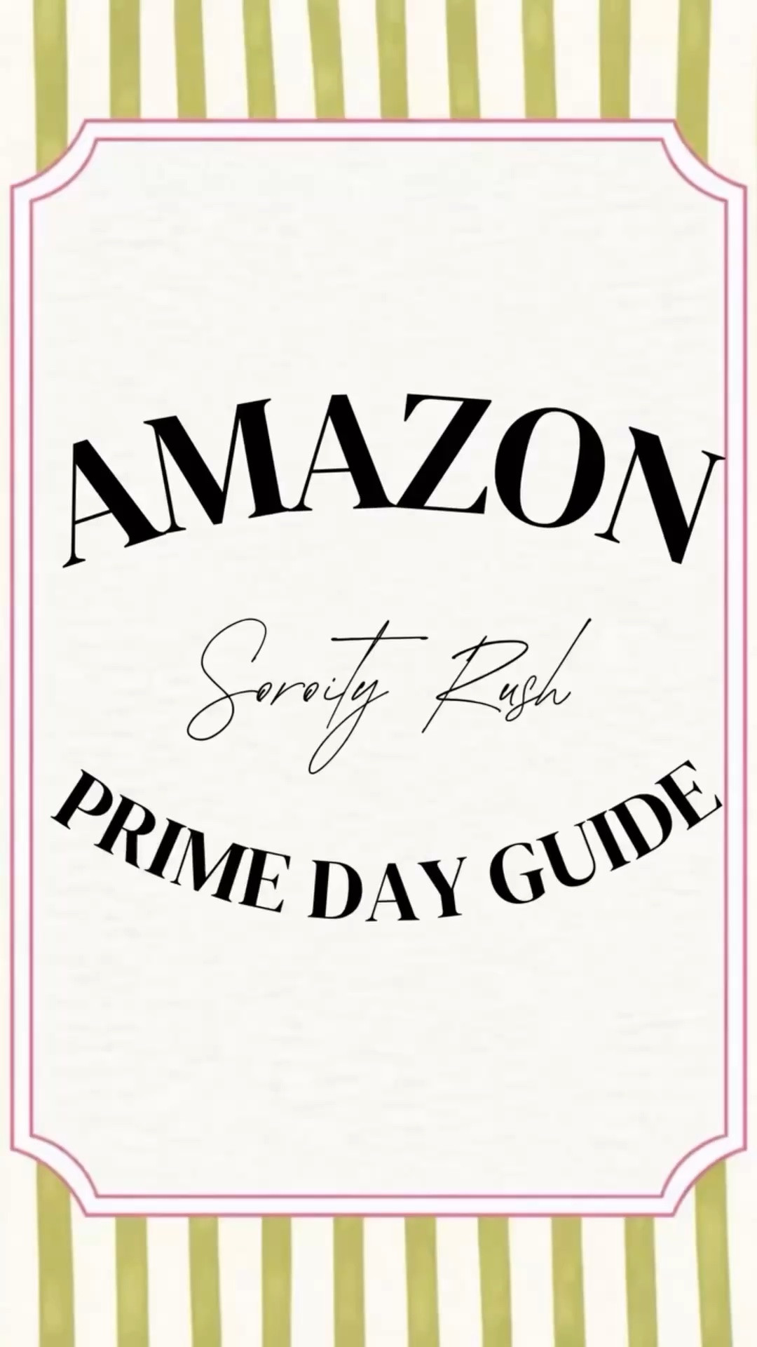 AMAZON PRIME DAY — RUSH GUIDE ✨✨ #bamarush #primeday #shopping #soroity #gogreek 

https://shopmy.us/collections/6011197
