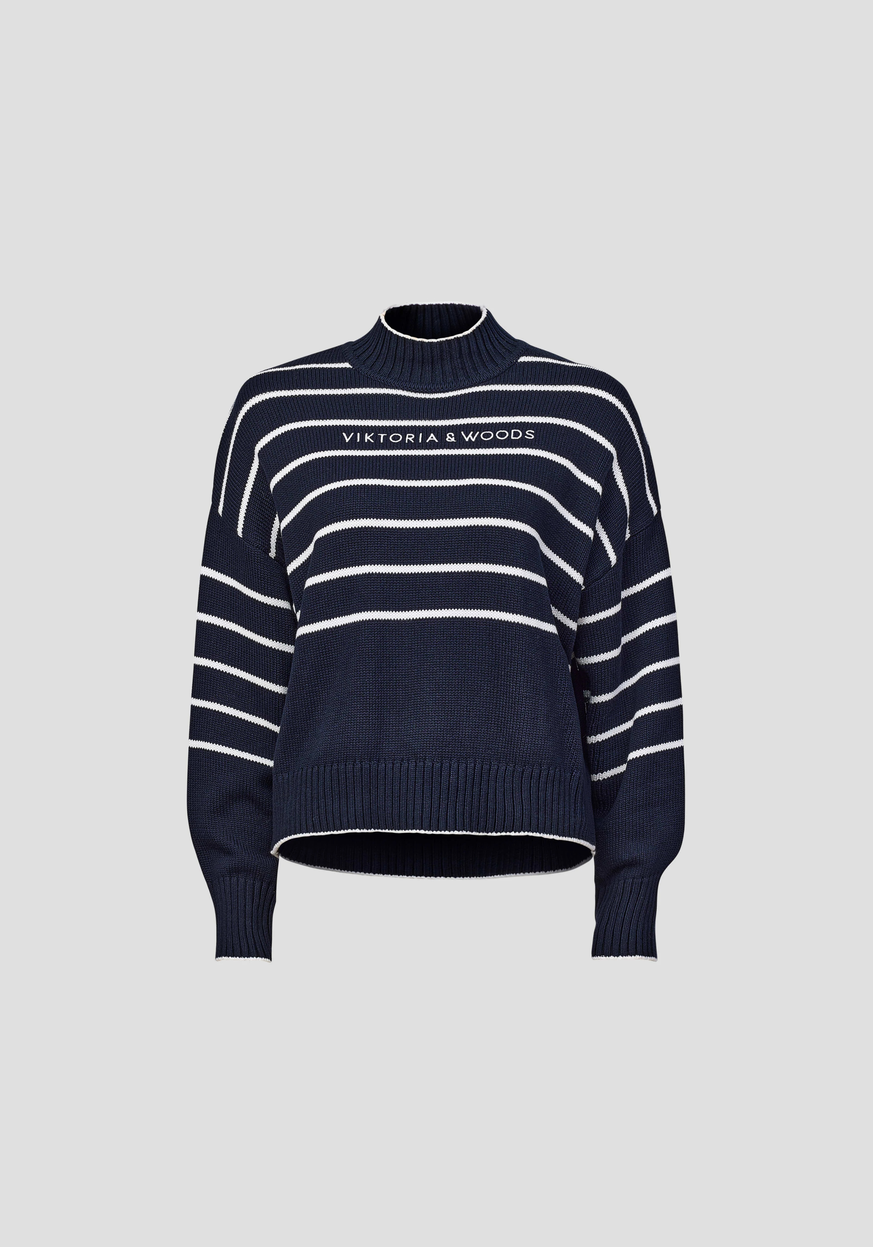 Remedy Knit IN BLUE | KNITWEAR | VIKTORIA & WOODS - Viktoria & Woods | Viktoria & Woods