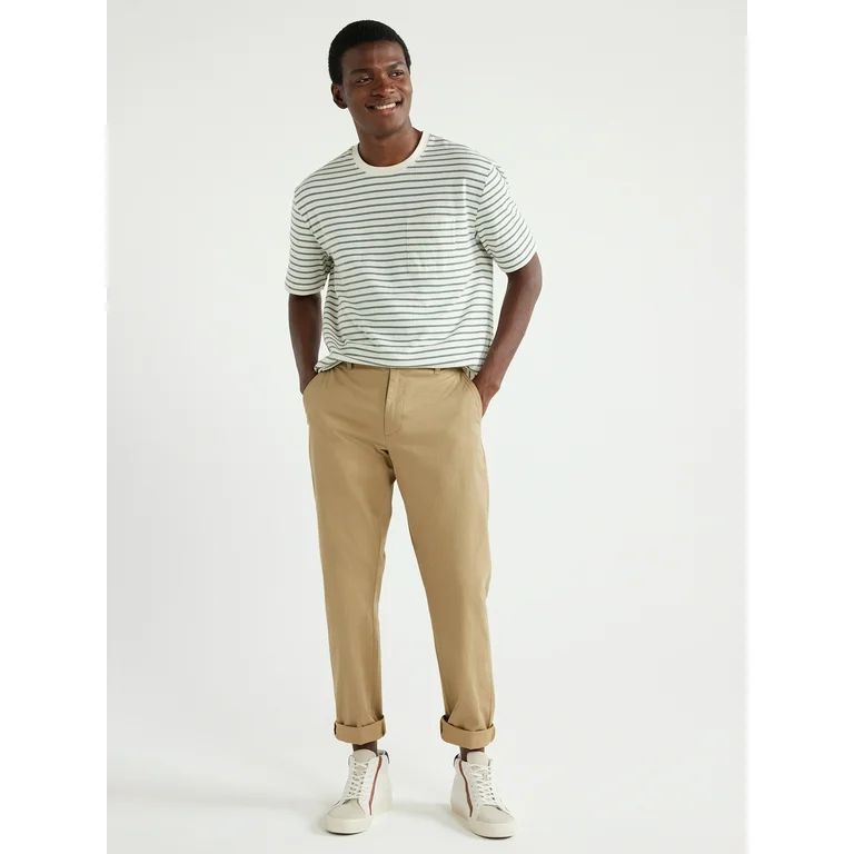 Free Assembly Men's Oversized Pocket Tee with Short Sleeves, Sizes S-3XL - Walmart.com | Walmart (US)