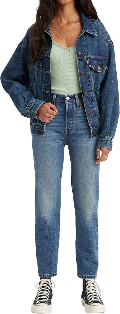 Levi's 501 Crop Vaqueros para Mujer | Amazon (ES)