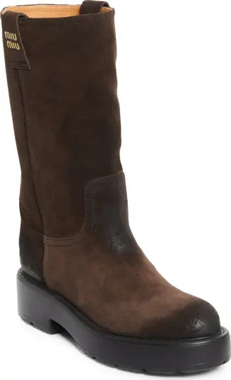 Miu Miu Work Boot (Women) | Nordstrom | Nordstrom