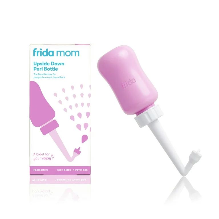 Frida Mom Upside Down Peri Bottle for Cleansing after Birth, + Travel Bag, 1 Ct | Walmart (US)