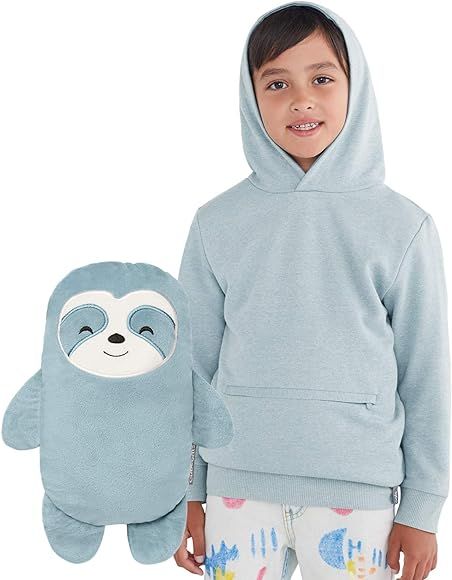 Cubcoats Sao The Sloth 2 in 1 Transforming Pullover Hoodie & Soft Plushie | Amazon (US)