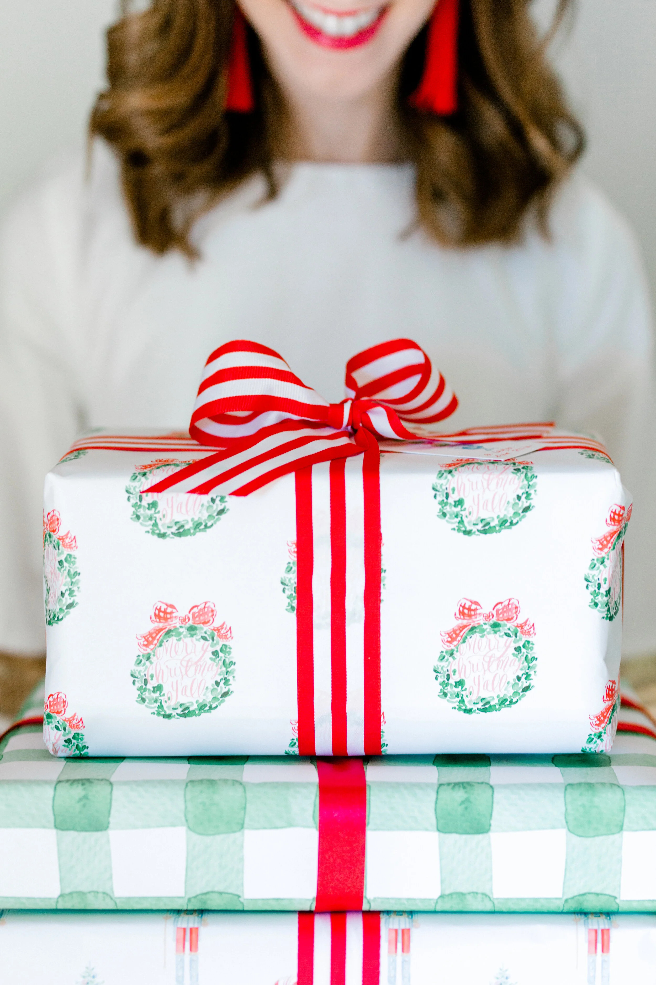 Merry Christmas Y'all Wrapping Paper Sheets — Simply Jessica Marie | Simply Jessica Marie