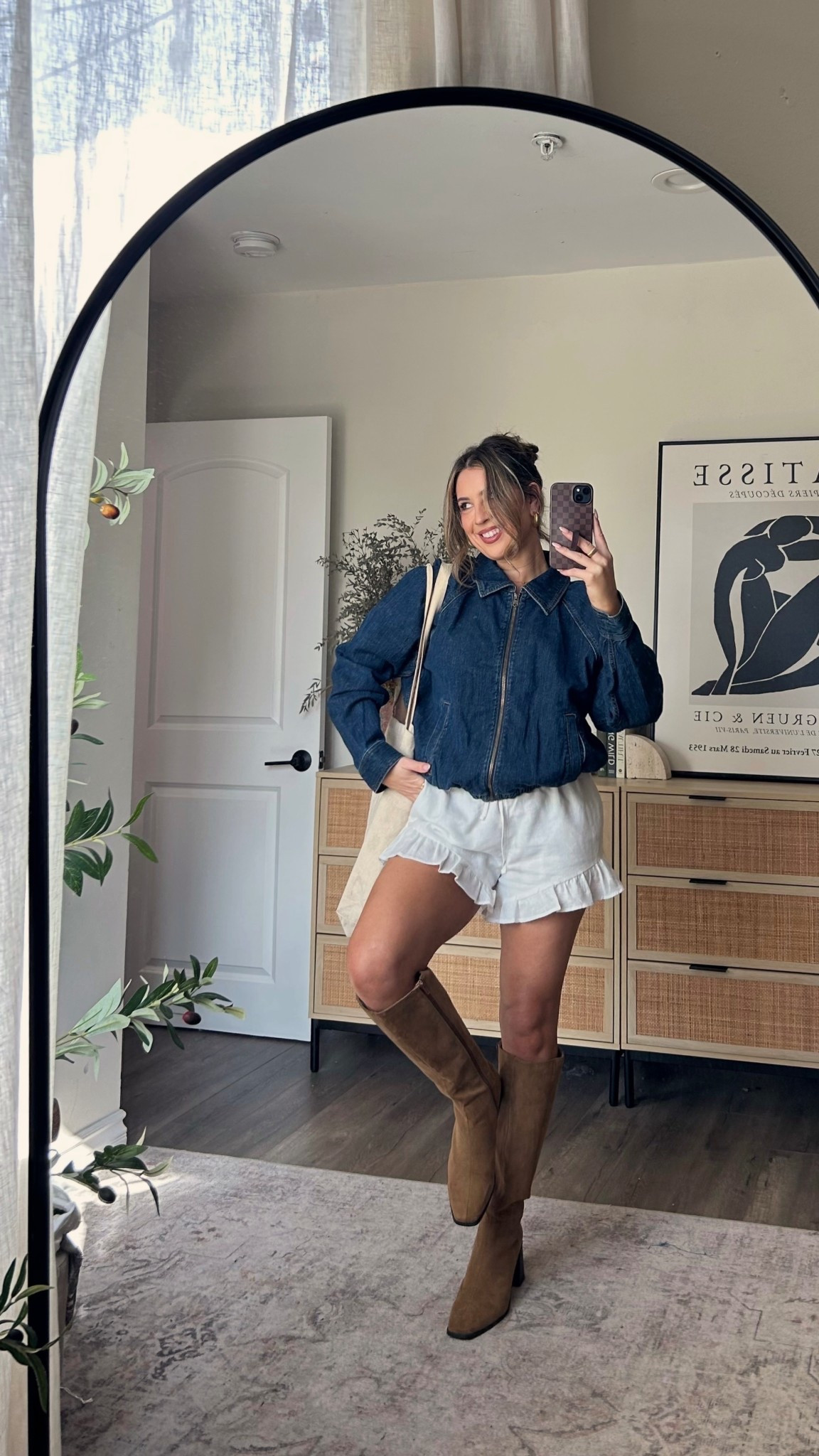 Abercrombie outfit 
Medium in the jacket 
Small in the shorts 

#LTKSaleAlert #LTKootd