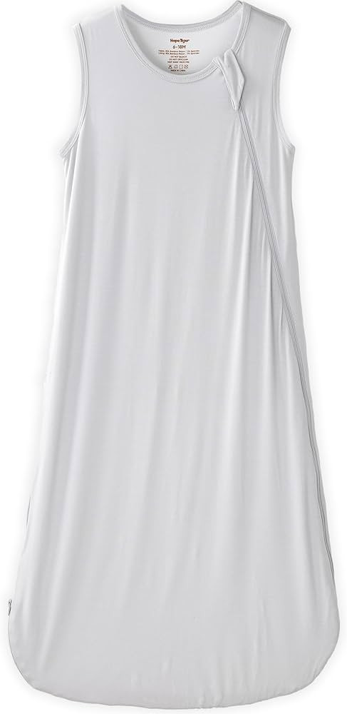 Amazon.com: HopeTiger Unisex Baby Bamboo Sleep Sack - 0.5 TOG Organic Sleeveless Wearable Swaddle... | Amazon (US)