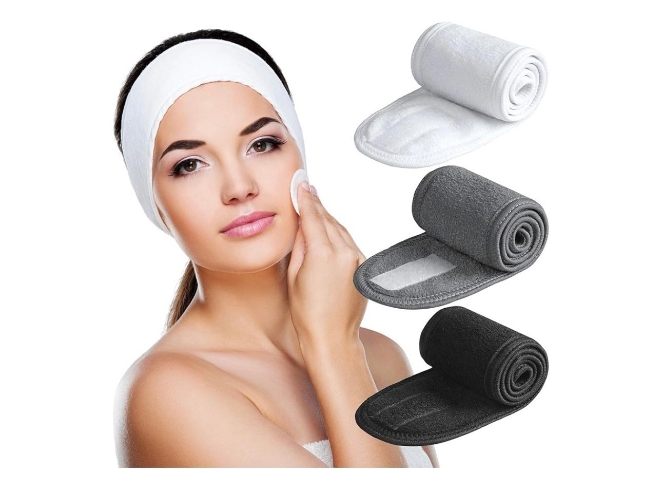 Spa headband three pack.
Keep your hair out of your eyes while you do your skincare.


#LTKBeauty #LTKFindsUnder50 #LTKHome