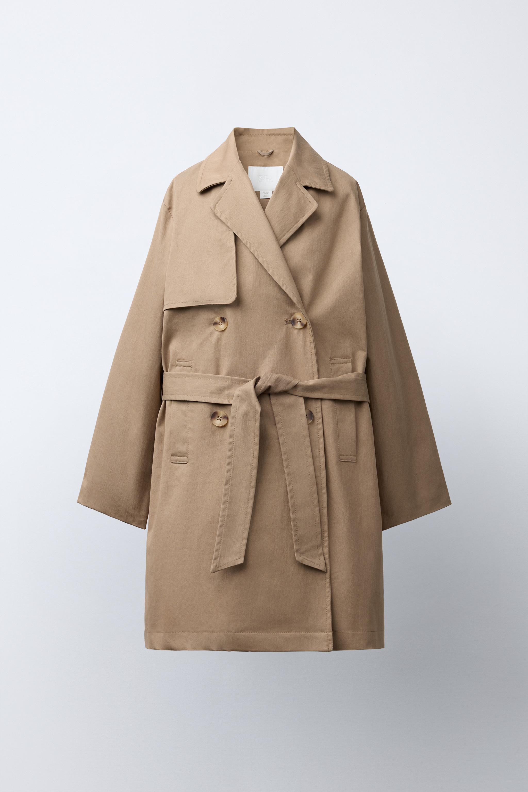 LONG BELTED TRENCH COAT | Zara US