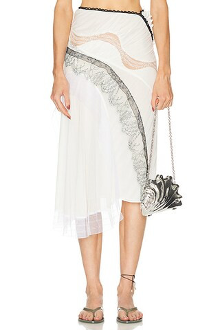 Vespertine Lace Skirt | FWRD 