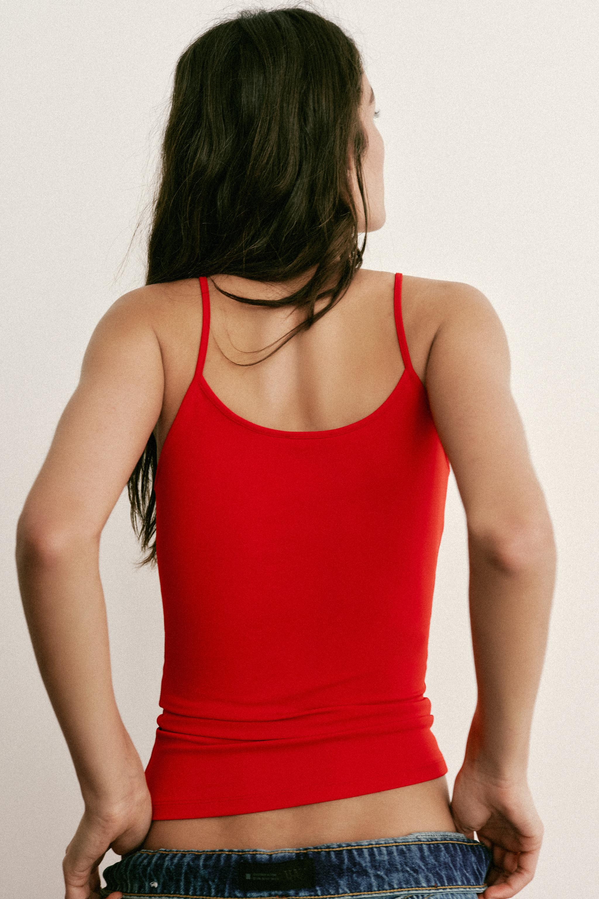 POLYAMIDE STRAPPY TOP | Zara US
