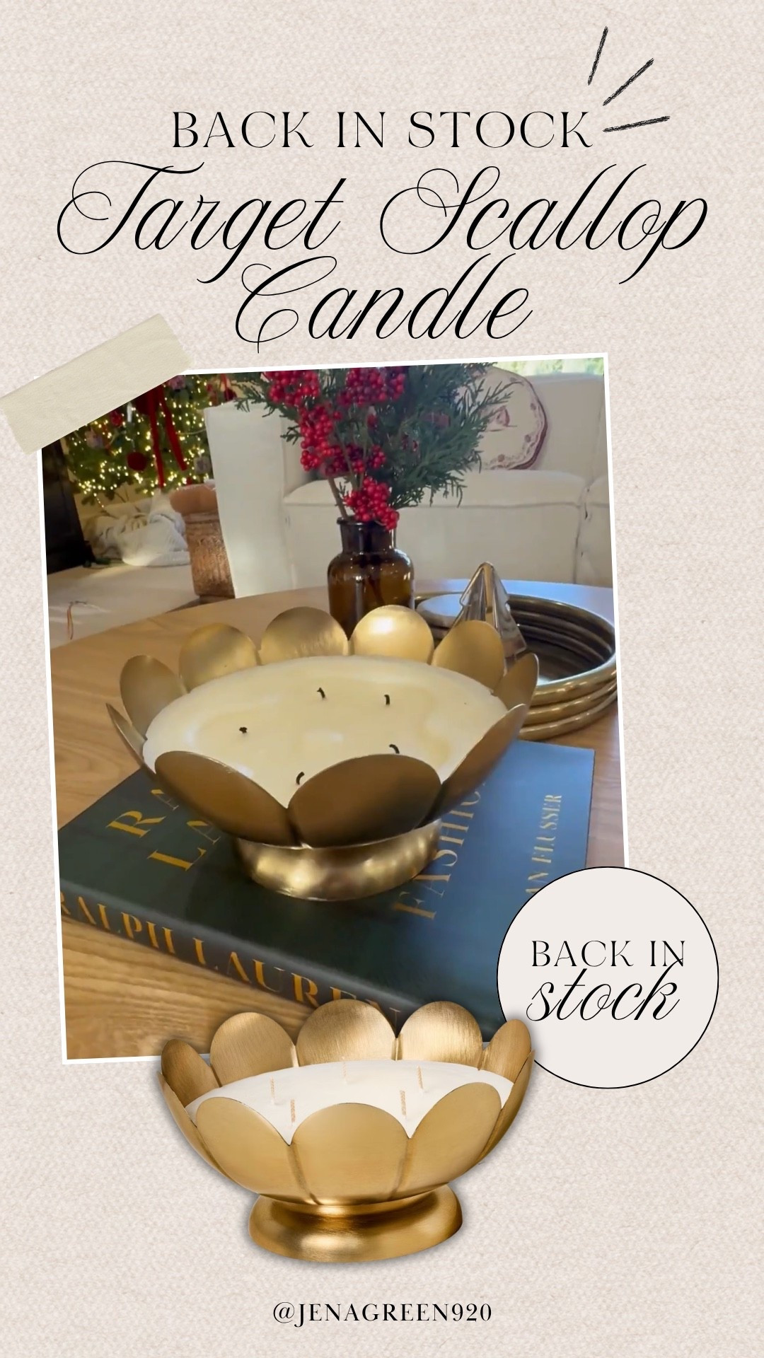 Target Scallop Candle | Coffee Table Decor | Seasonal Home Decor

#LTKSeasonal #LTKHome
