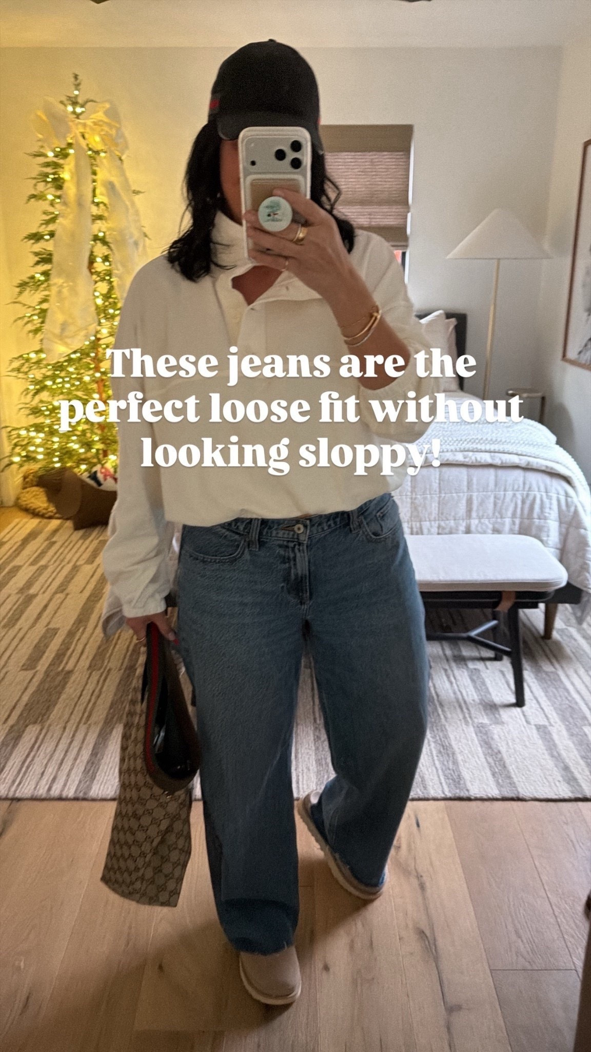 Top size large, jeans size 30 (I’m a size 10), shoes fit tts. 



#LTKootd #LTKMidsize #LTKOver40