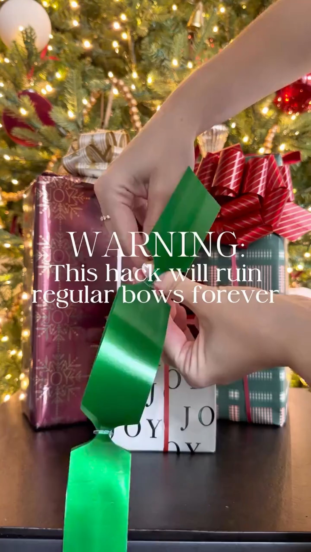 ✨The best Christmas gift bow hack!! These look so much nicer than the stick on options and are barely any effort! 🎁

I love how they store flat and would be perfect to travel with, no more squished bows! 🎄🎁

Follow for more home & holiday finds! I love a good Amazon find! 😍

christmas bow hack, holiday gift wrapping, pull bows amazon, fluffy bows hack, easy gift wrapping, christmas wrapping ideas, amazon holiday finds, holiday decor hacks #christmasgiftwrap #christmasbows

#LTKHoliday #LTKGiftGuide #LTKFindsUnder50