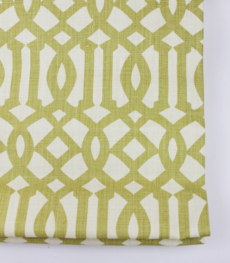 Schumacher Imperial Trellis Roman Shade shown in Citrine... Comes in 11 Colors - Etsy | Etsy (US)