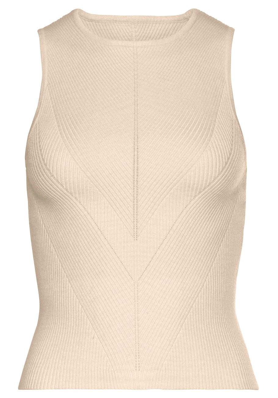 sleeveless knit top | Lascana