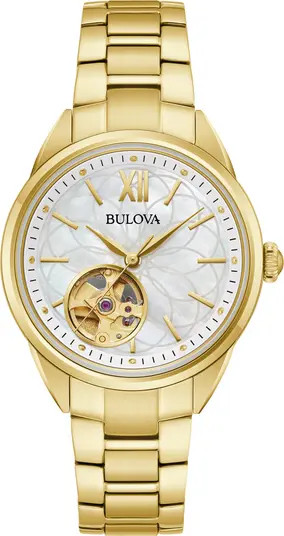BULOVA Sutton Bracelet Watch, 34.5mm | Nordstrom | Nordstrom