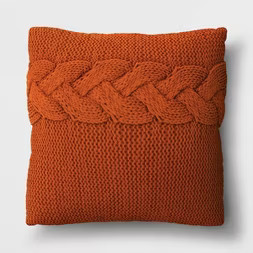 Cable Knit Throw Pillow - Threshold™ | Target
