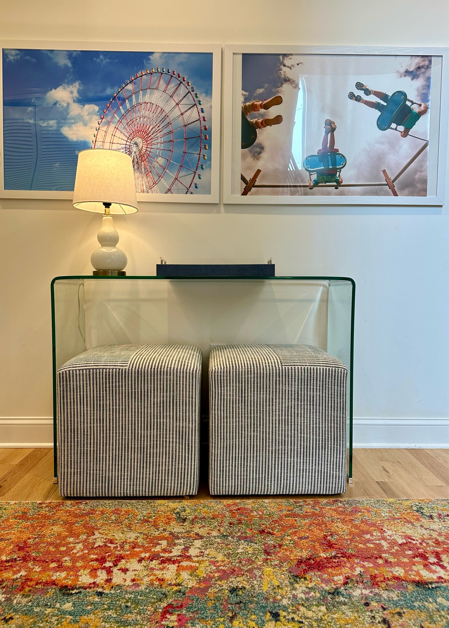 Cute and functional ottomans are never wrong! 

#LTKfindsunder100 #LTKhome