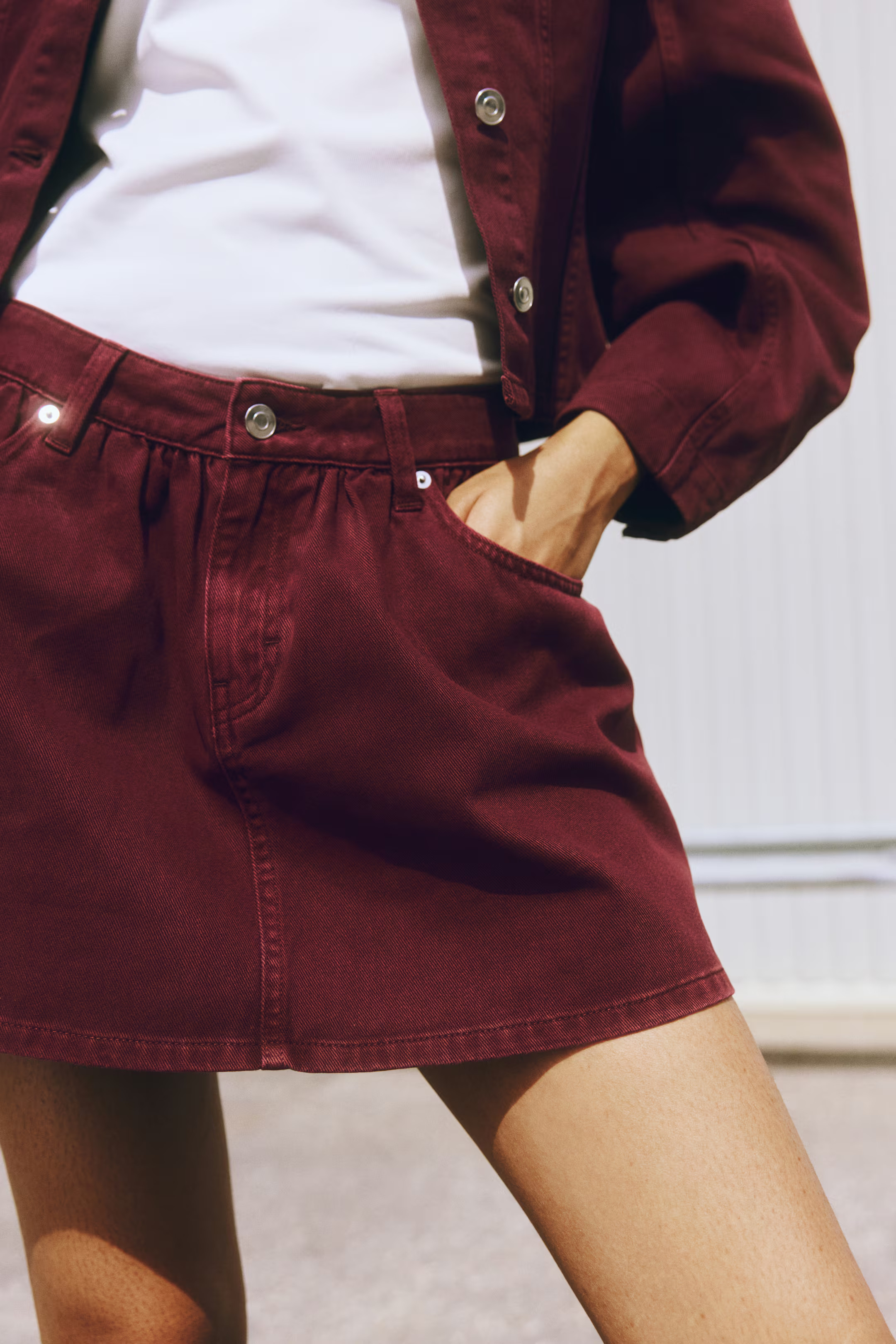 Minirock aus Denim | H&M (DE, AT, CH, NL, FI)