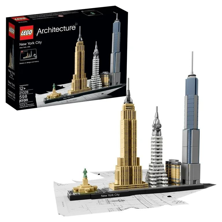 LEGO Architecture New York City Skyline 21028, Collectible Model Kit for Adults to Build, Creativ... | Walmart (US)