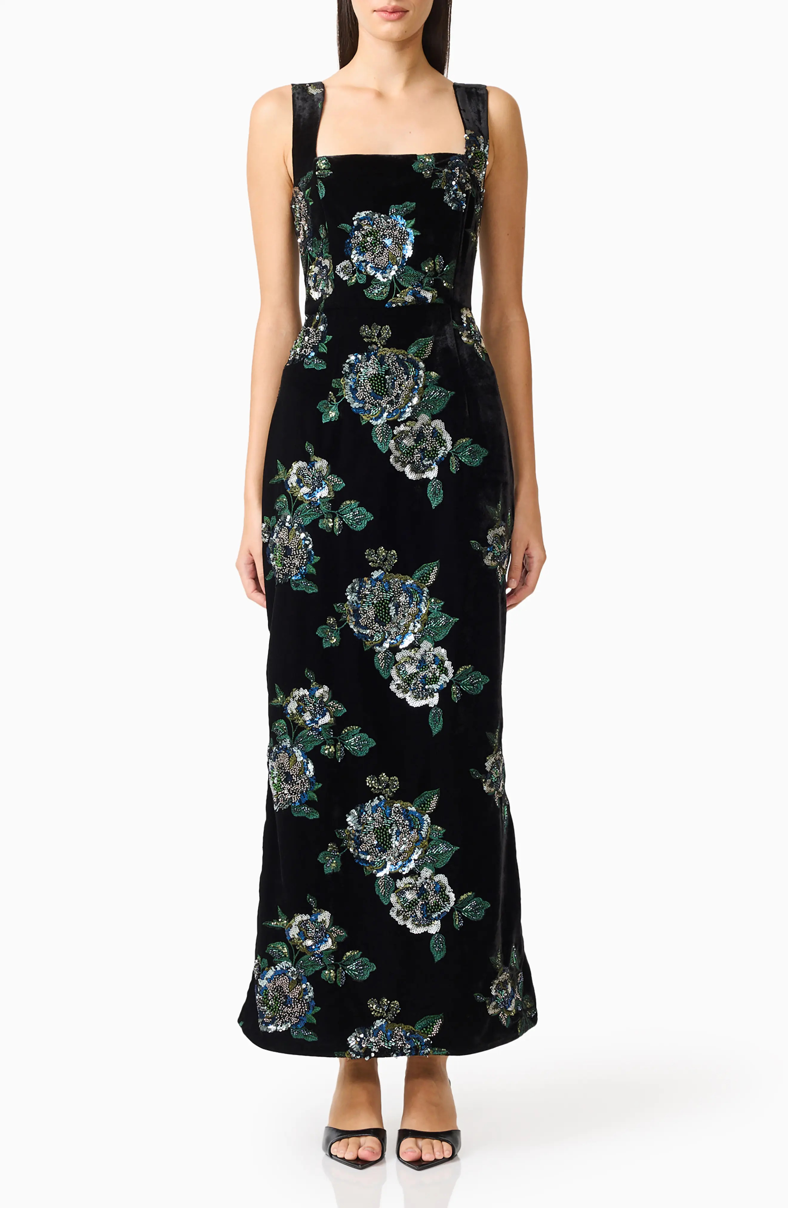 Elliatt Clio Rhinestone Sleeveless Gown (Women) | Nordstrom | Nordstrom