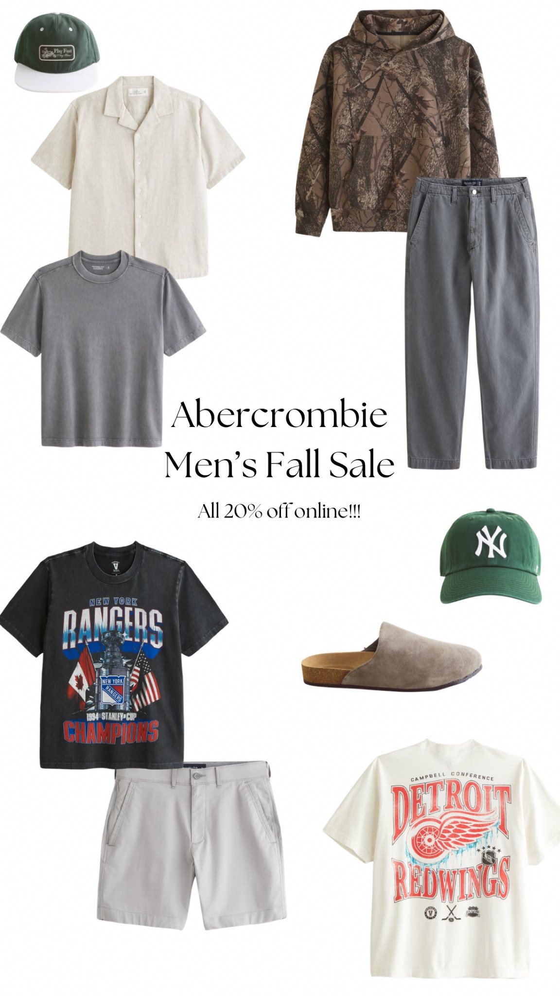 Loving all these Men’s pieces from Abercrombie’s Fall Sale! All 20% off online and free shipping over $99. Perfect for fall transition outfits and even some of these graphic tees on sale that I absolutely love!

abercrombie, jeans, crewneck, work wear, fall sale, sale alert, ltk sale, denim skirt, men’s jeans, graphic t shirt, hat, men’s clothing, shoes, sweatpants, loungewear, men’s fall sale, men’s clothing sale, men’s shoes, men’s hats, men’s shorts, shorts, classic tees



#LTKMens #LTKSaleAlert #LTKFallSale