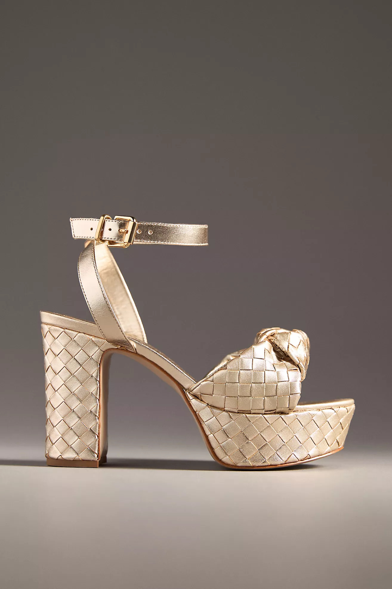 Schutz Kareena Knot Platform Heels | Anthropologie (US)