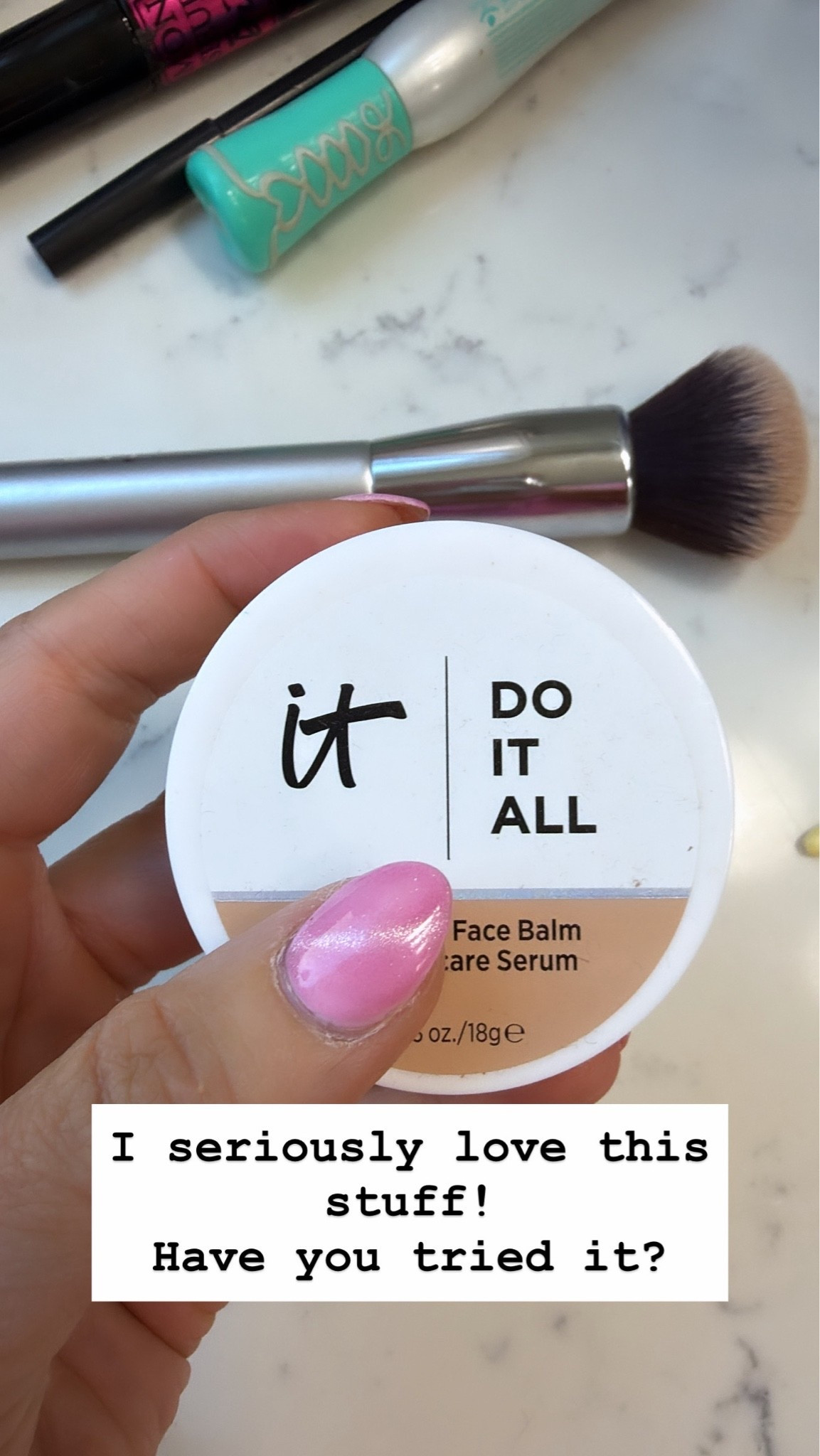 This will be my “foundation” of choice all summer long. The perfect amount of coverage. It’s giving your skin but better! Bonus points, it has built in skincare. Love! I wear light neutral 210

#LTKOver40 #LTKmorningroutine #LTKBeauty