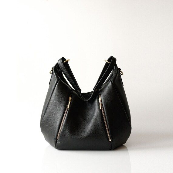 Soft Leather Handbag OPELLE Ballet Bag | Etsy (US)