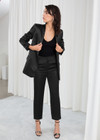 Click for more info about Slim Fit Satin Pants