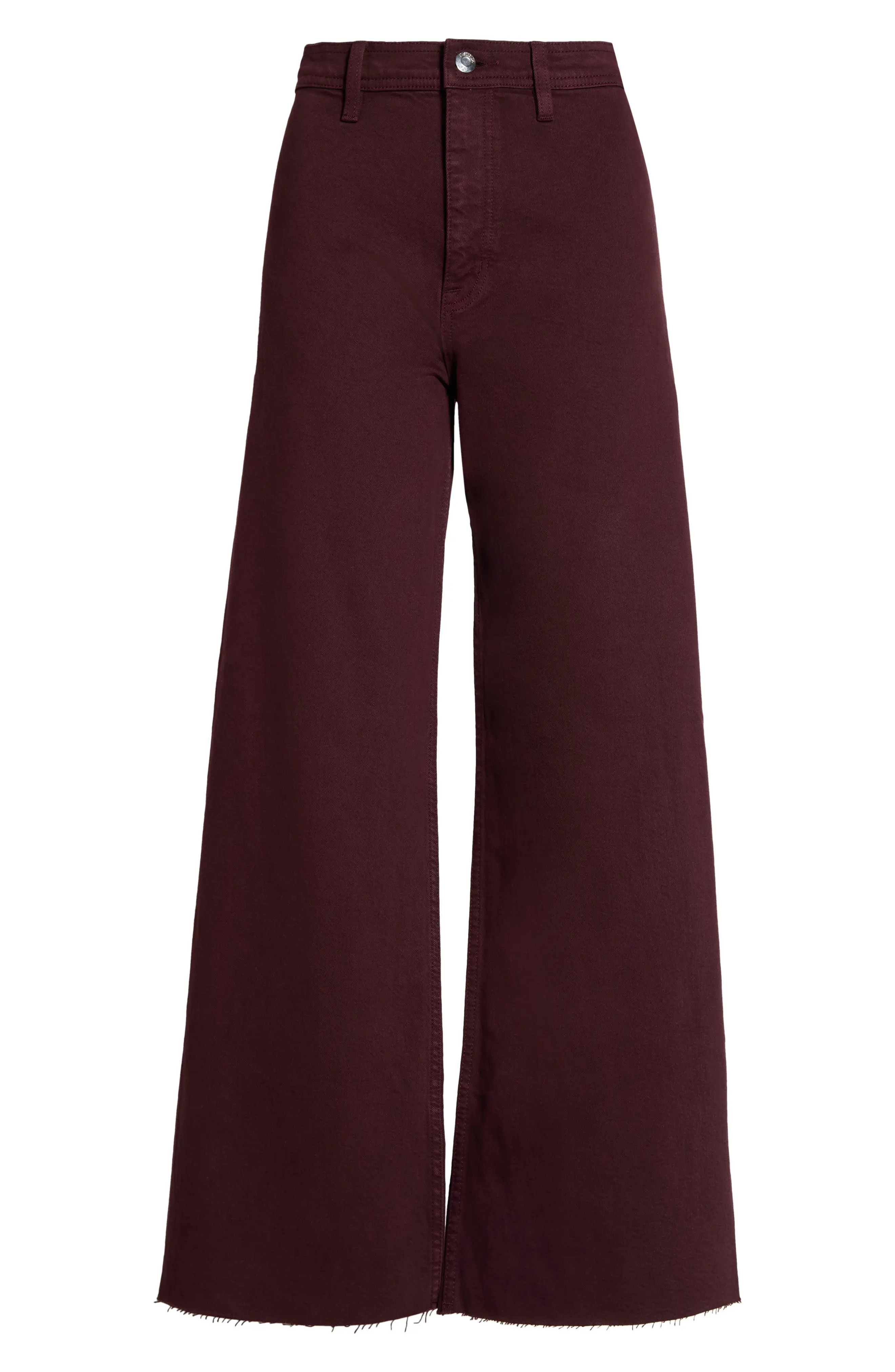 Pistola Penny High Waist Wide Leg Petite Jeans (Women) | Nordstrom | Nordstrom