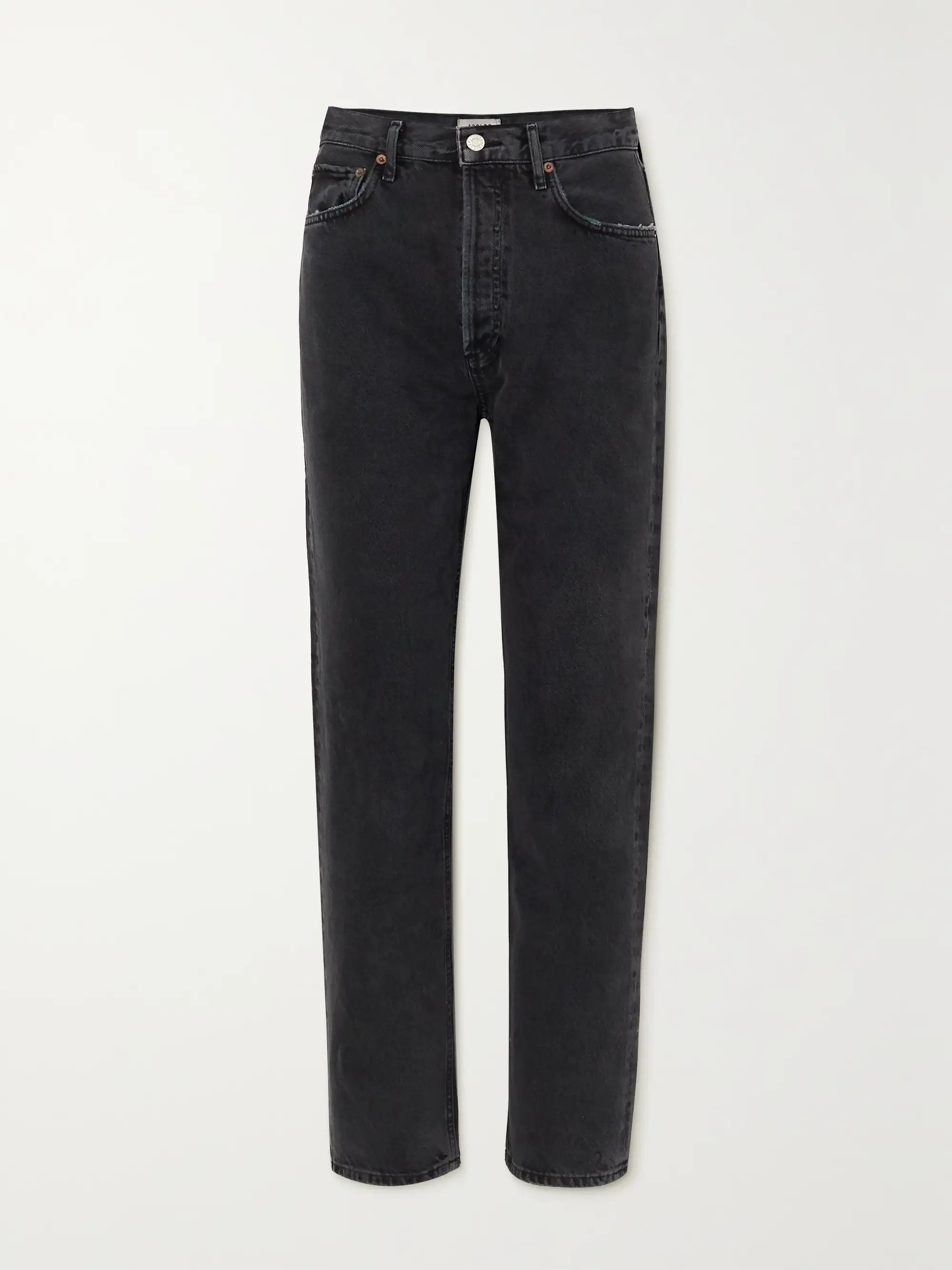 + NET SUSTAIN '90s Pinch Waist high-rise straight-leg organic jeans | NET-A-PORTER (UK & EU)