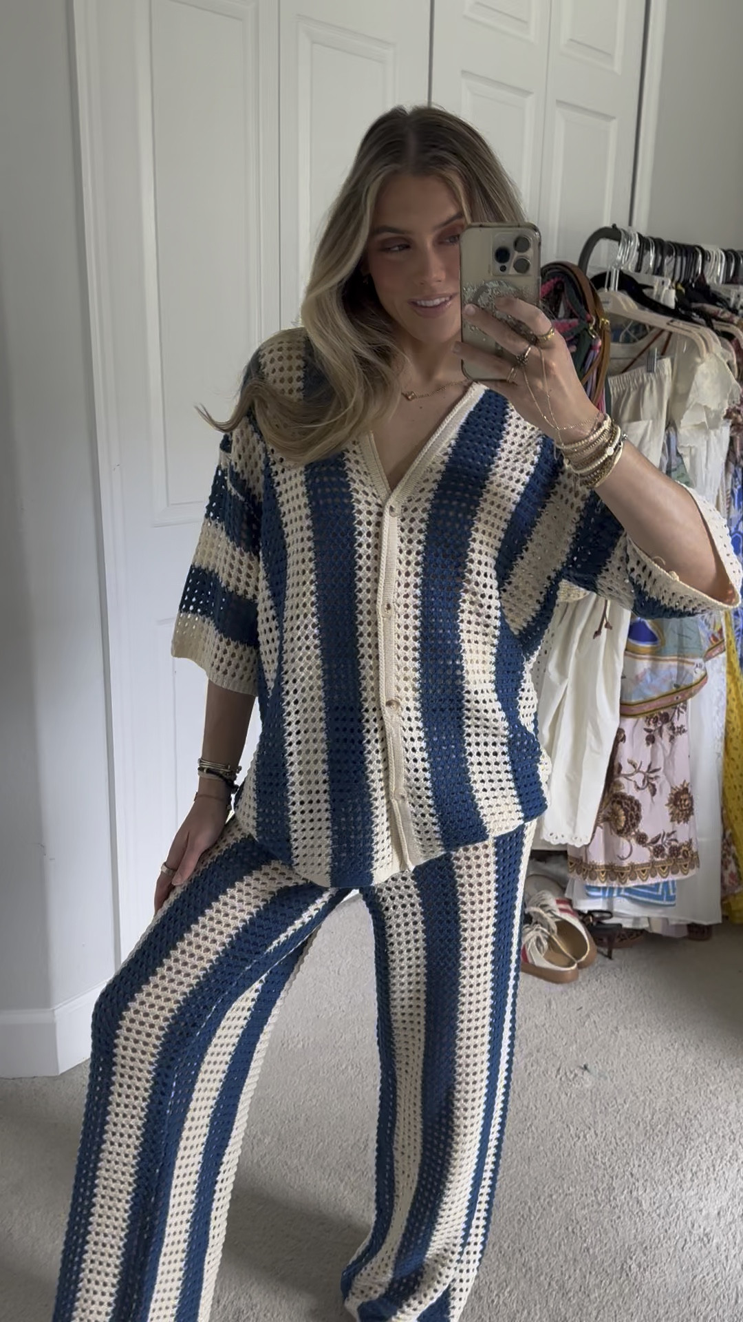 I got new items from Vici. My code is SLOANESAVE30. What I got: Briah Floral Halter Mini Dress in size XS; Chasing Sunlight Tiered Chiffon Maxi Dress size XS; Bradley Crochet Button Down Cover Up Top size XS; Bradley Crochet Wide Leg Cover Up Pants size XS. 

#vici #vicidolls #vivicollection #vicidollscollection #vicidollsdress #springfashion #springstyle #summerstyle #summerfashion #tryonhaul #tryon #tryonwithme #trendyoutfits #trendyclothes #styleinspo #trending #currentfashiontrend #fashiontrends 

#LTKSeasonal #LTKSaleAlert #LTKSwim