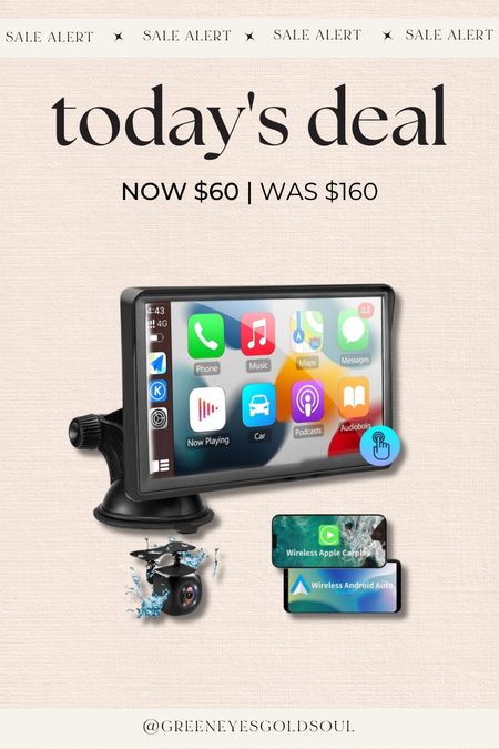 Walmart flash deals! Wireless car stereo with Apple CarPlay now $60

#LTKU #LTKsalealert #LTKfindsunder100