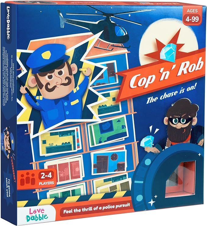 Detective and Strategic Board Games for Kids & Adult | Cop N Rob - LoveDabble | Board Games for F... | Amazon (US)