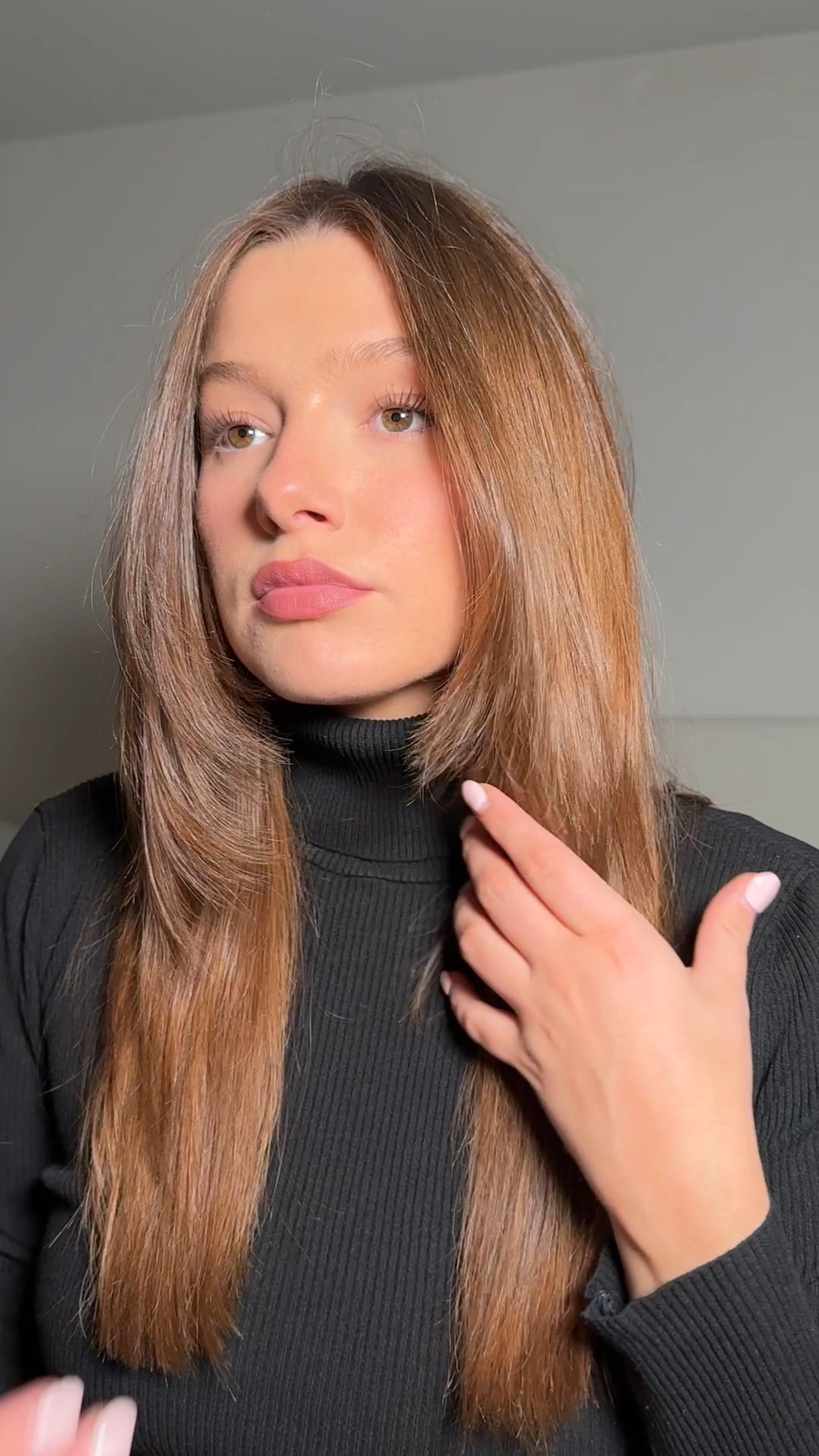 ad | the easiest bouncy blowout method i think i have ever tried !! using my mermade hair thermal brush 💗🎀🩰