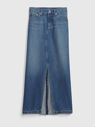 Denim Maxi Skirt | Gap (US)