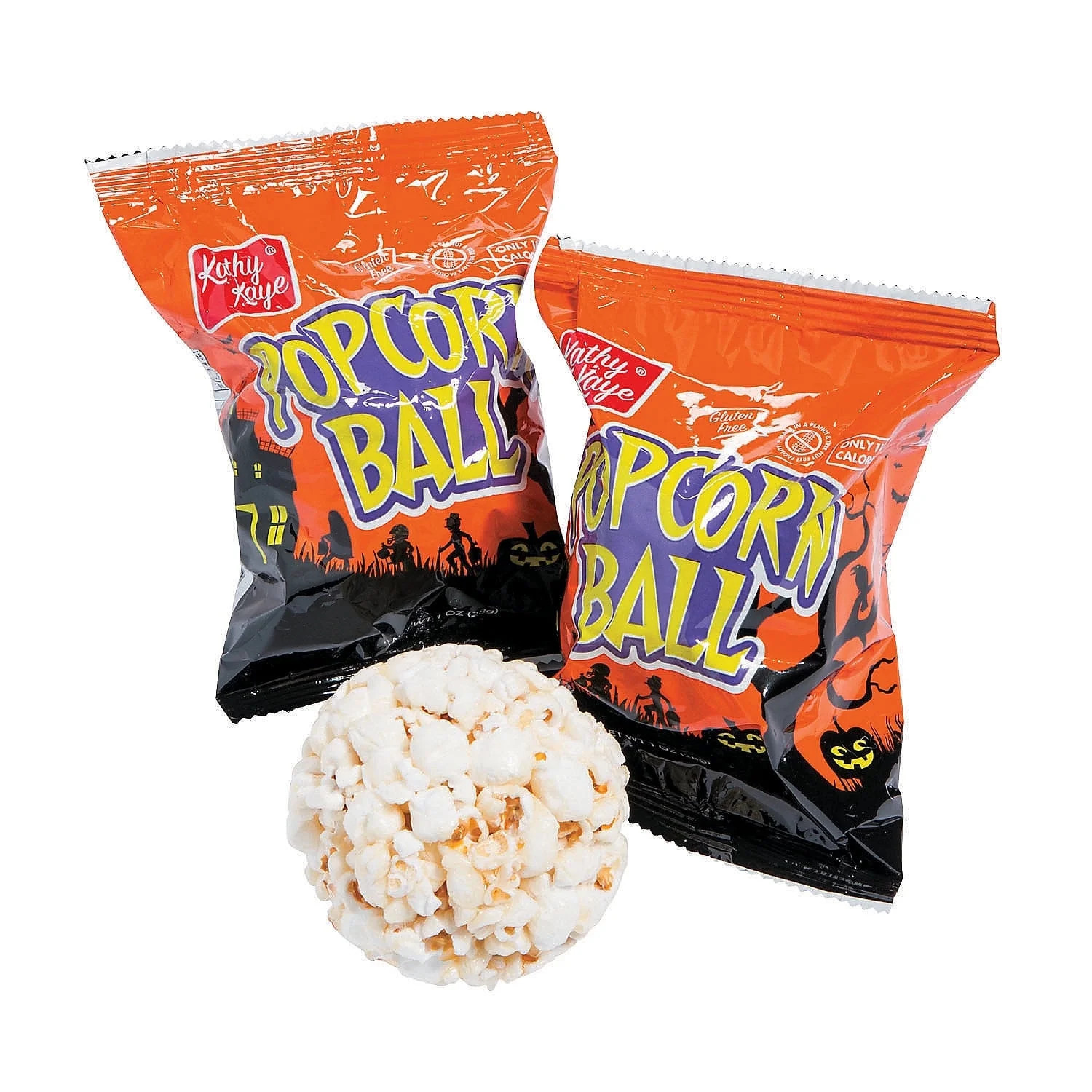 Halloween Popcorn Balls, Edibles, Halloween, 18 Pieces | Walmart (US)