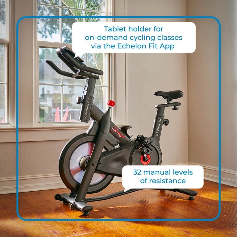 Echelon Connect Sport Indoor Cycling Exercise Bike + 30-Day Free Membership Trial | Walmart (US)