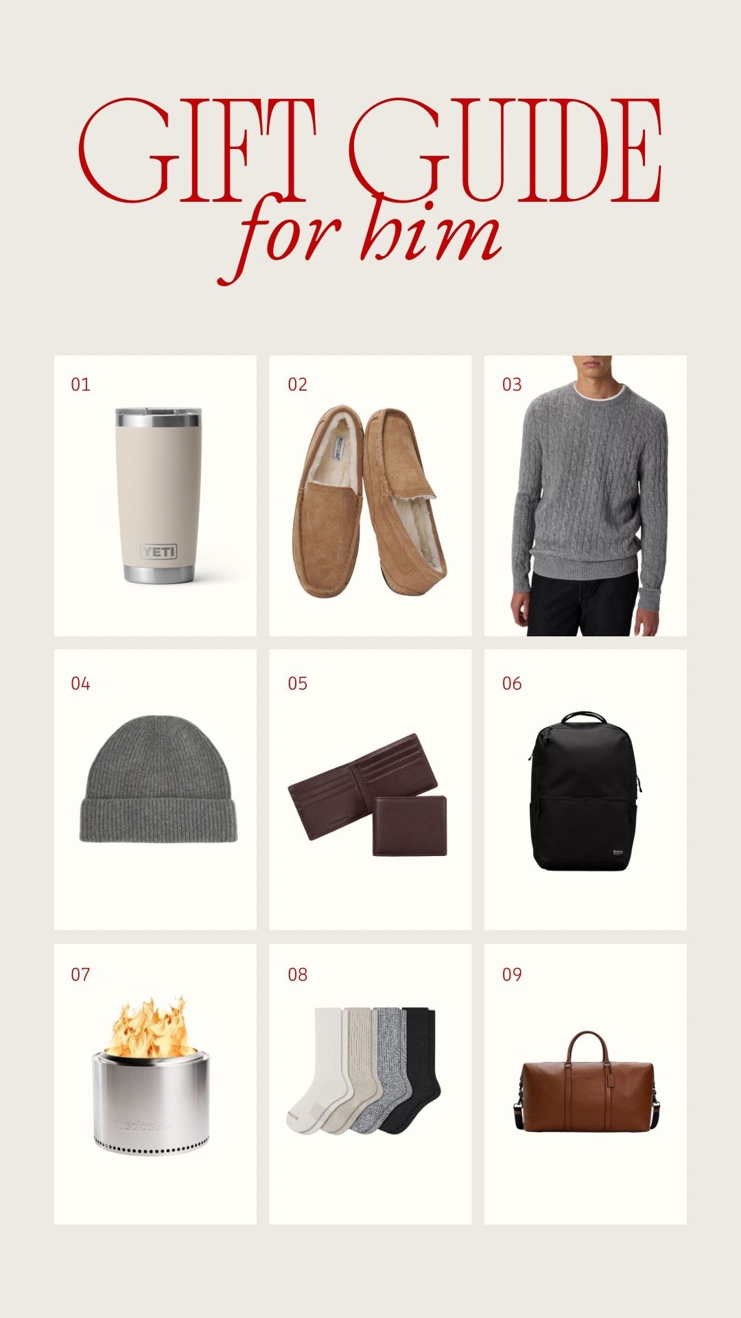 Christmas gifts for him 

#LTKGiftGuide #LTKCyberWeek #LTKHome