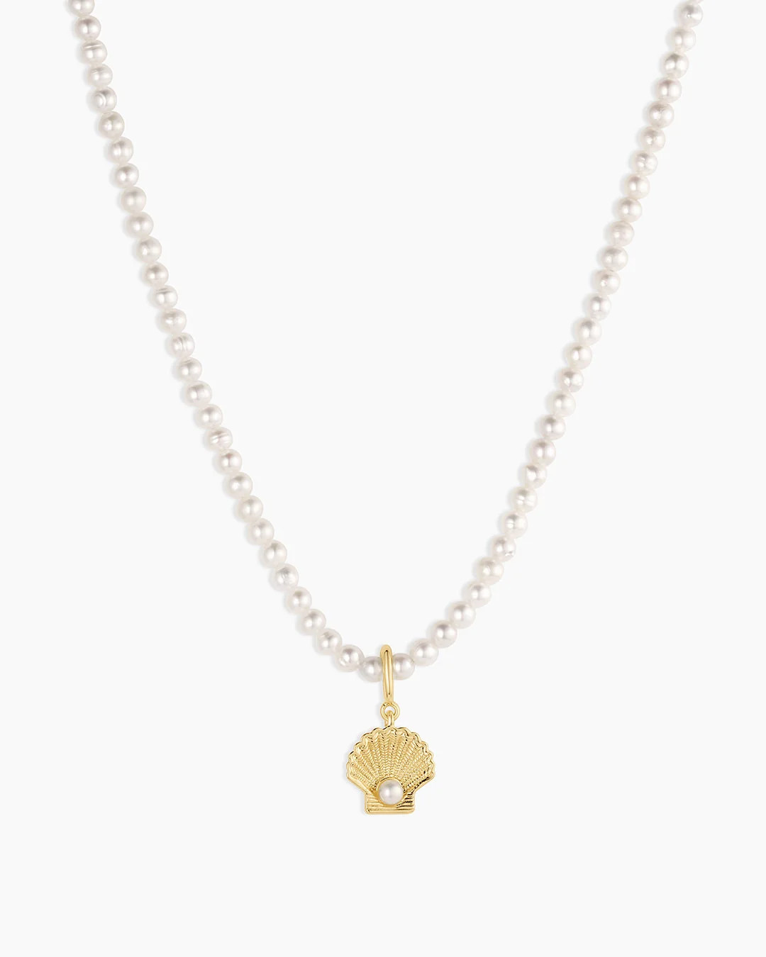 Shell Pearl Charm Necklace | gorjana