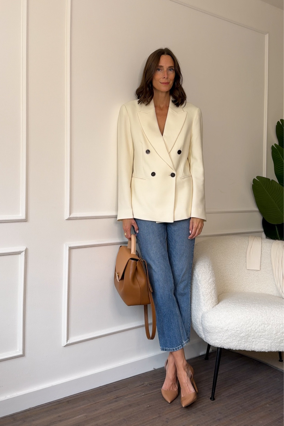 A classic cream wool blazer styled with blue denim for autumn. I’m wearing a UK 10 in the jacket. 

Jeans outfit, autumn outfit, blue jeans

#LTKStyleTip #LTKSeasonal