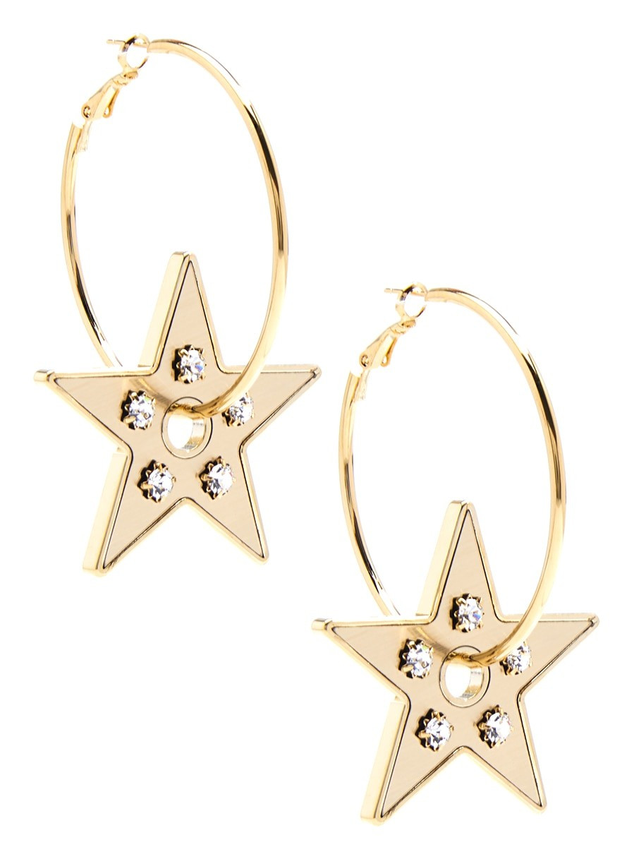 Shooting Star Crystal Hoop Earring | ZENZII