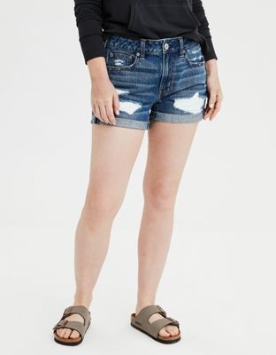 Tomgirl Denim Midi Short | American Eagle Outfitters (US & CA)