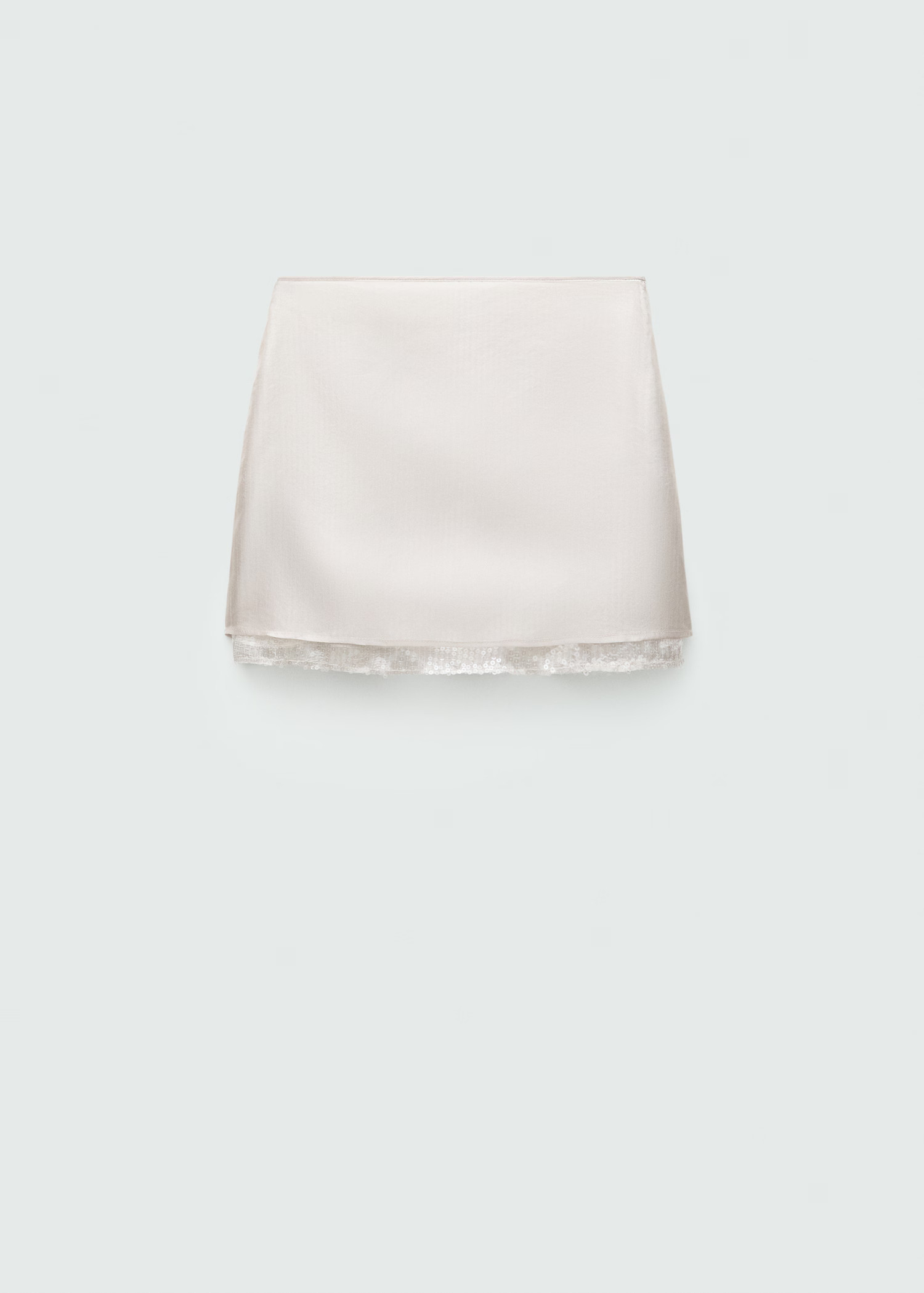 Sequin miniskirt - Women | MANGO USA | Mango (US/MX/AU)