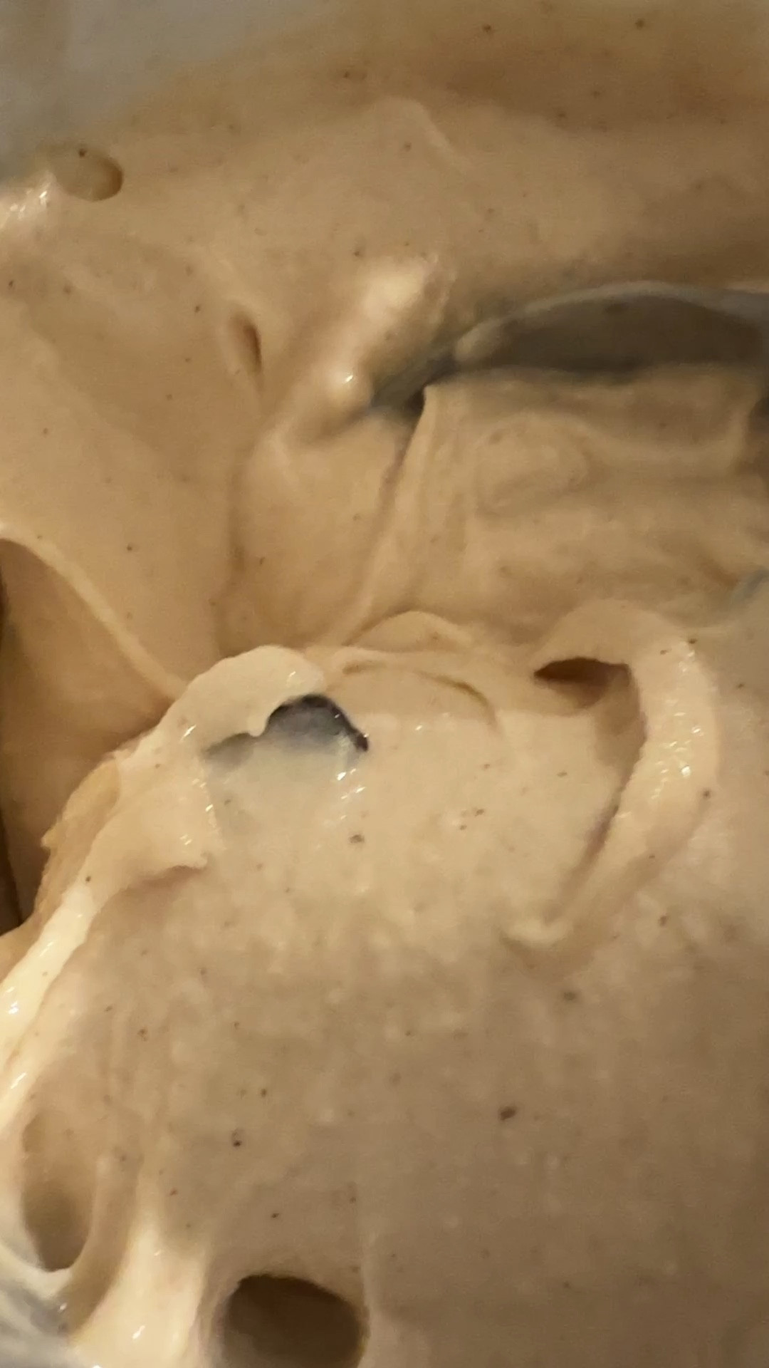 My Ninja Creami is up and running! 🙌🏻 50g of protein ice cream; cinnamon, cake, batter, protein, splash of milk, water, and chocolate chips

#LTKfitness #LTKGiftGuide #LTKhome