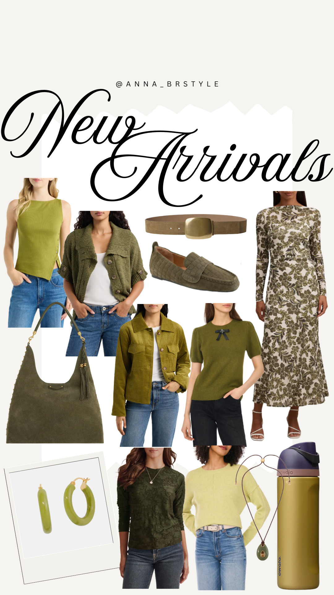 Fresh new arrivals in rich olive and earthy green tones, perfect for transitioning into fall.

olive green finds, fall new arrivals, green fall fashion, transitional fall style, fall outfit ideas, olive green outfit, fall wardrobe, women’s fall style, autumn fashion finds, fall accessories 

 #LTKOver40