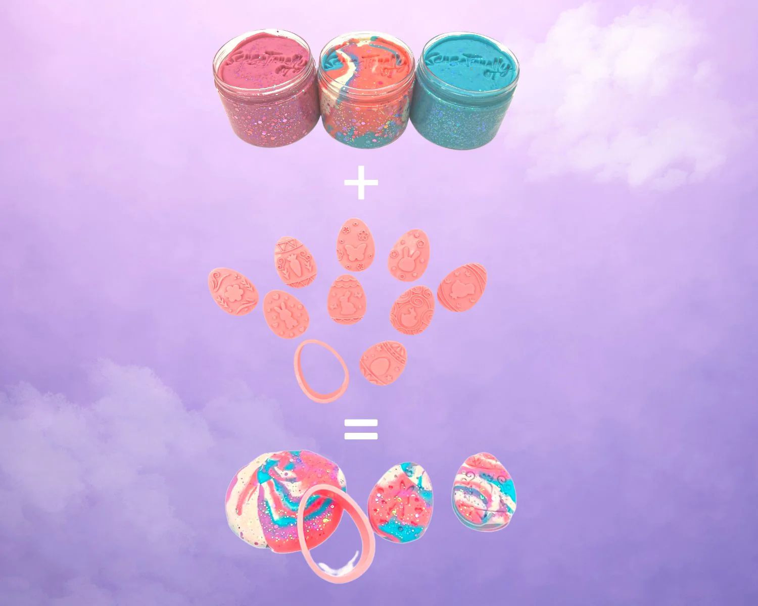 Playdough Egg Decorating Kit - Sensory Toys | Sensationally OT