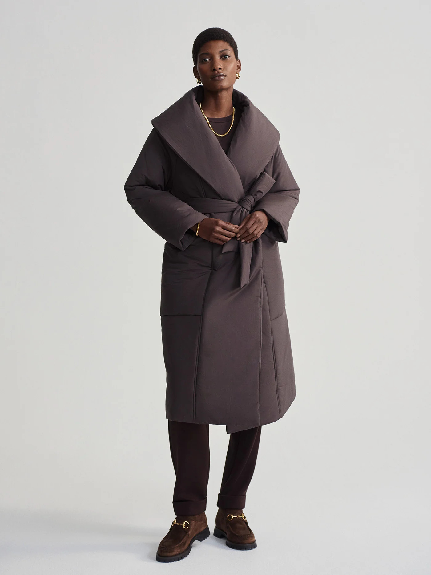 Ana Long Wrap Coat | Varley US | Varley US